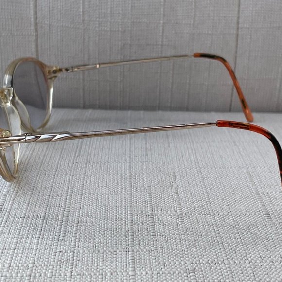 Sophia Loren Women Eyeglasses I525 Gold/Clear Tone Glasses 54[]15 135 - Picture 8 of 9